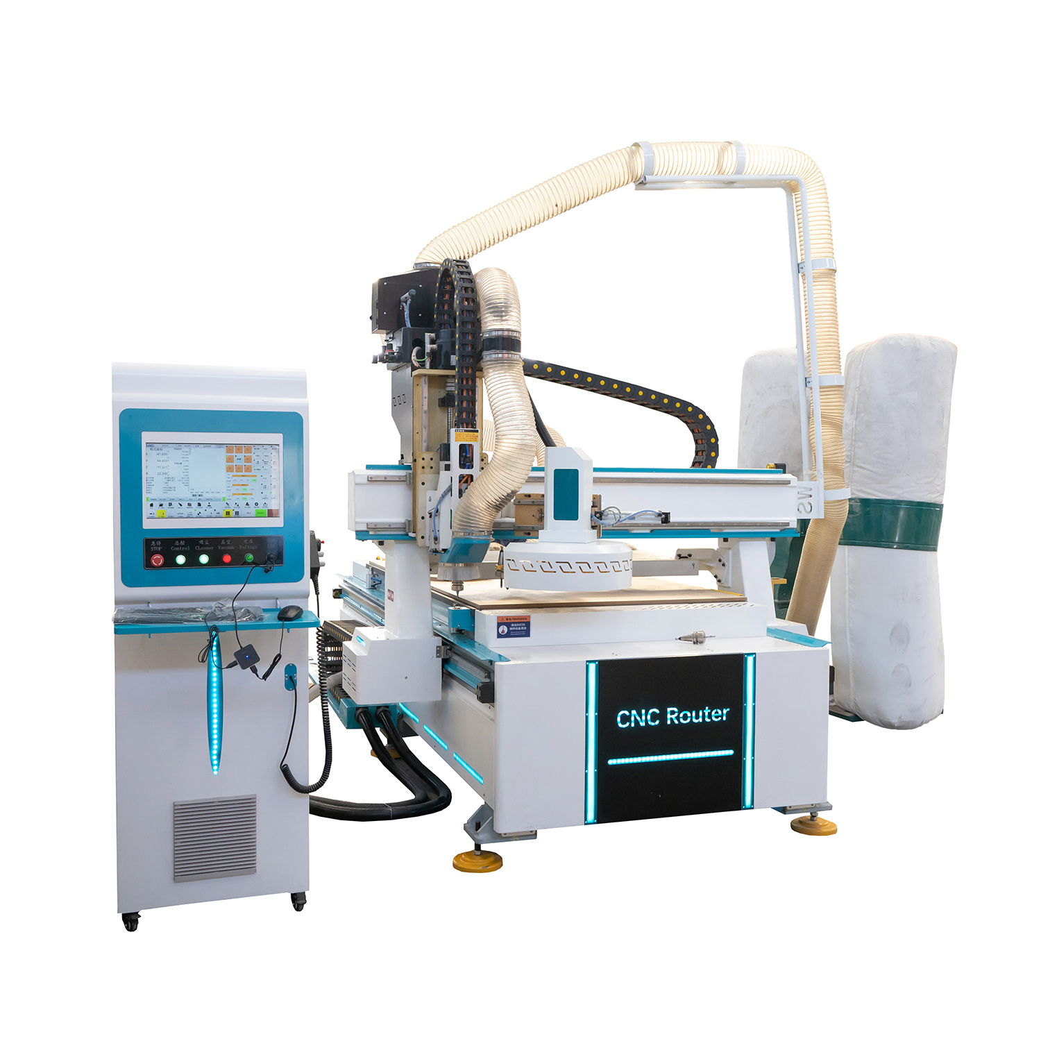 Manufacturer for China CNC Wood Milling Machine 3 Axis Wood Caving 1325 CNC Router with Atc Auto Tool Change Spindle Featured Image